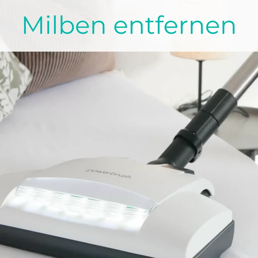 Der Vivenso holt mit seiner Powerbrush Elektrobürste tiefsitzende Milben aus den Polstern und Matratzen. Durch die innovative Klopf und Rütteltechnik wird Schmutz aus einer Tiefe bis zu 7 Zentimeter aus deinen Polstern geholt.